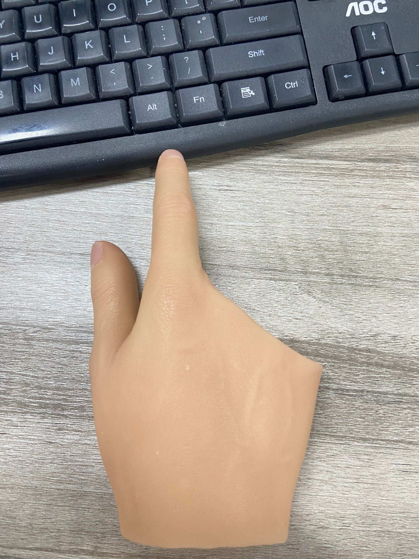 Customized finger