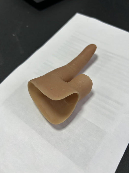 Attached prosthetic finger