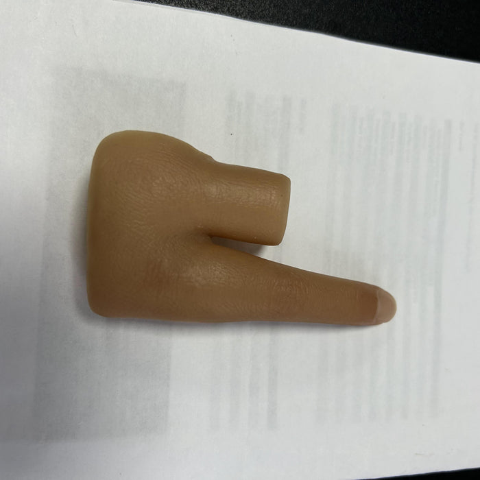 Attached prosthetic finger