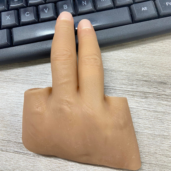 Custom Realistic Silicone Finger with Semi-Support Design